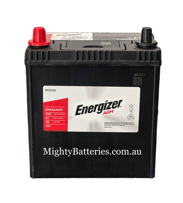 Energizer S34B20R AGM / 2341 / NS40-AGM Prius-C Hybrid Auxiliary Battery