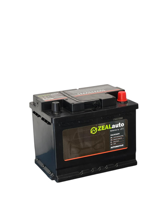 Zeal LN2 AGM / 5526 / DIN55LH AGM Battery - 12V 680 CCA Battery