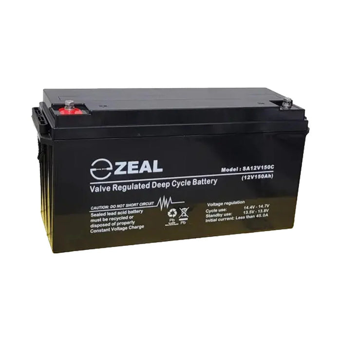 Zeal 150AH Deep Cycle AGM Battery SA12V150C