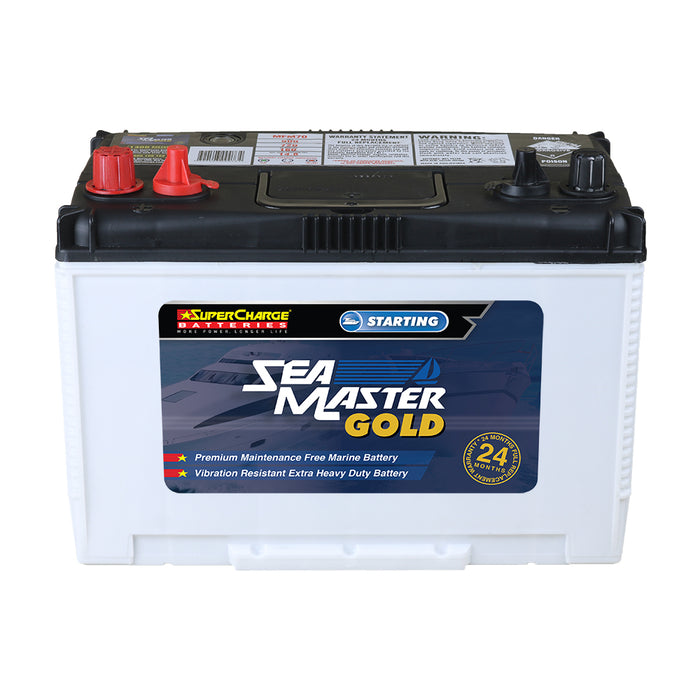 SuperCharge SeaMaster MFM70 / MP780 Marine Battery