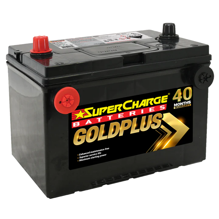 Supercharge GoldPlus MF78-DT / S756-MF Battery - 760CCA