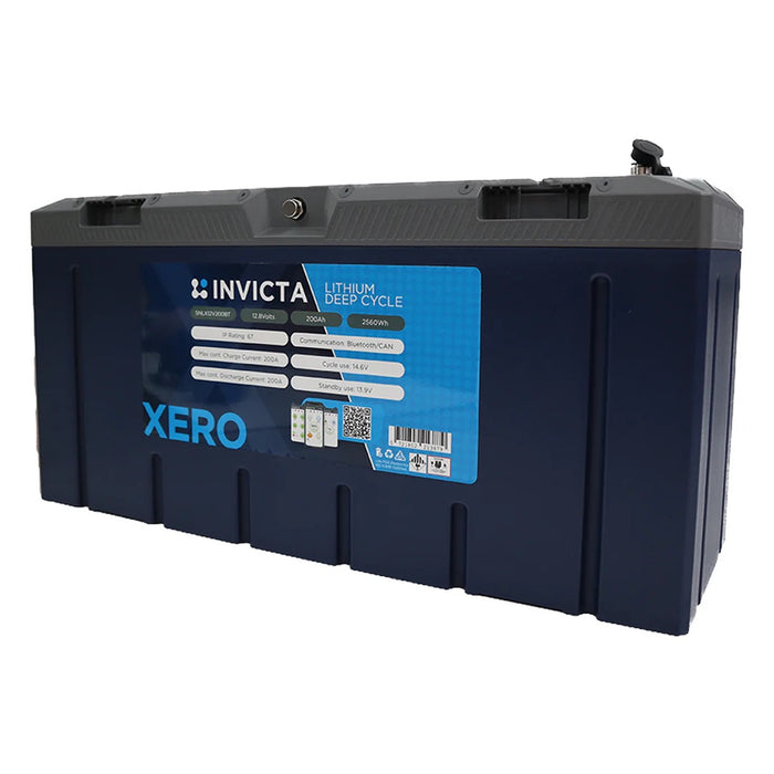 Invicta SNLX12v200BT 200Ah 12V Lithium Battery