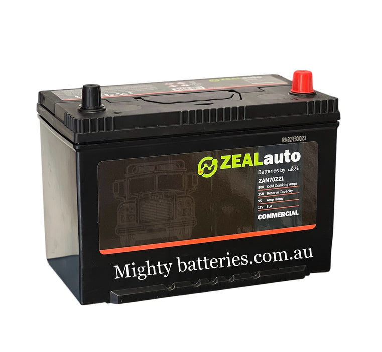 Zeal N70ZZL MF / 4704 Battery - 12V 800CCA