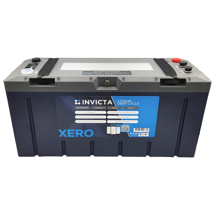 Invicta SNLX12v200BT 200Ah 12V Lithium Battery