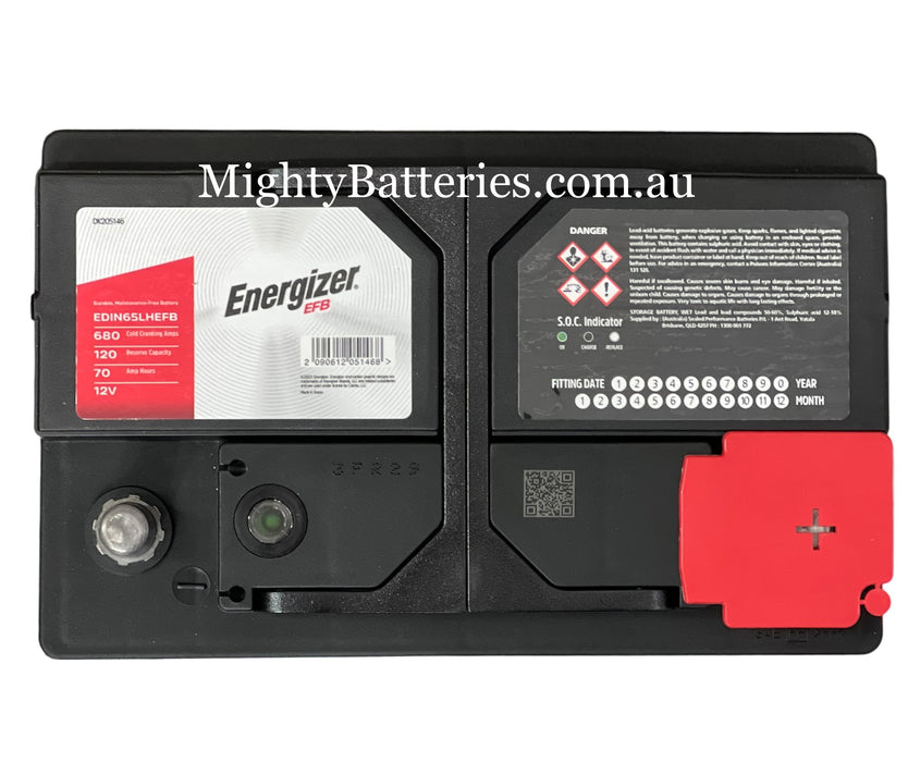 Energizer DIN65LH-EFB / 4036 EFB Stop-Start Battery