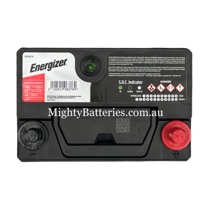 Energizer NS40ZLB MF - Kia Picanto Battery