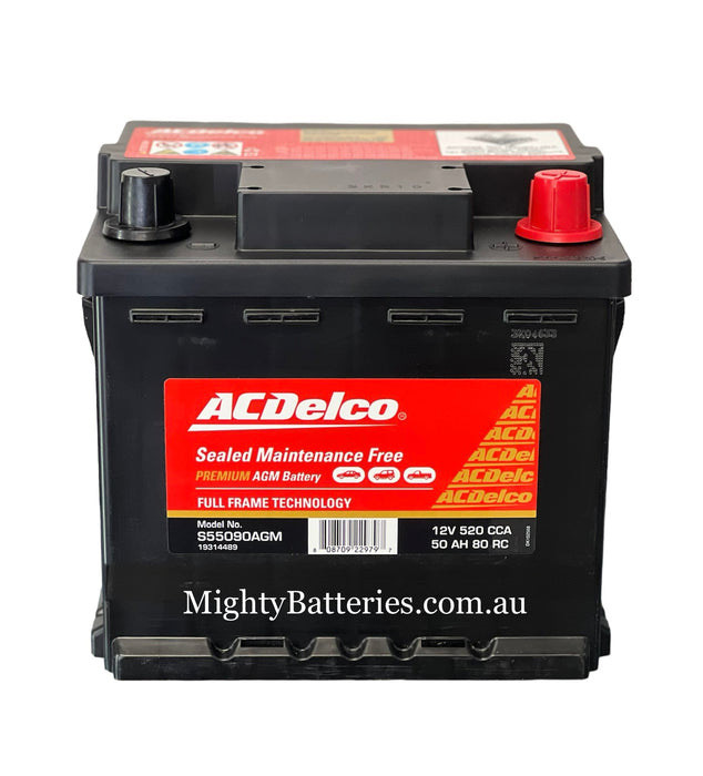 ACDelco S55090 AGM Battery (LN1 / DIN44LH-AGM)