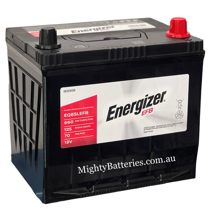 Energizer Q85L / 4302 EFB Stop-Start Battery - 660CCA