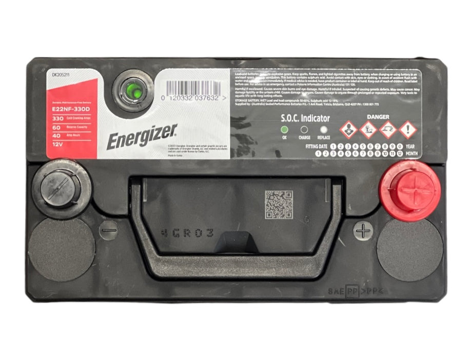 Energizer 22NF-330D / 2134 / 43 MF Toyota Corolla Battery