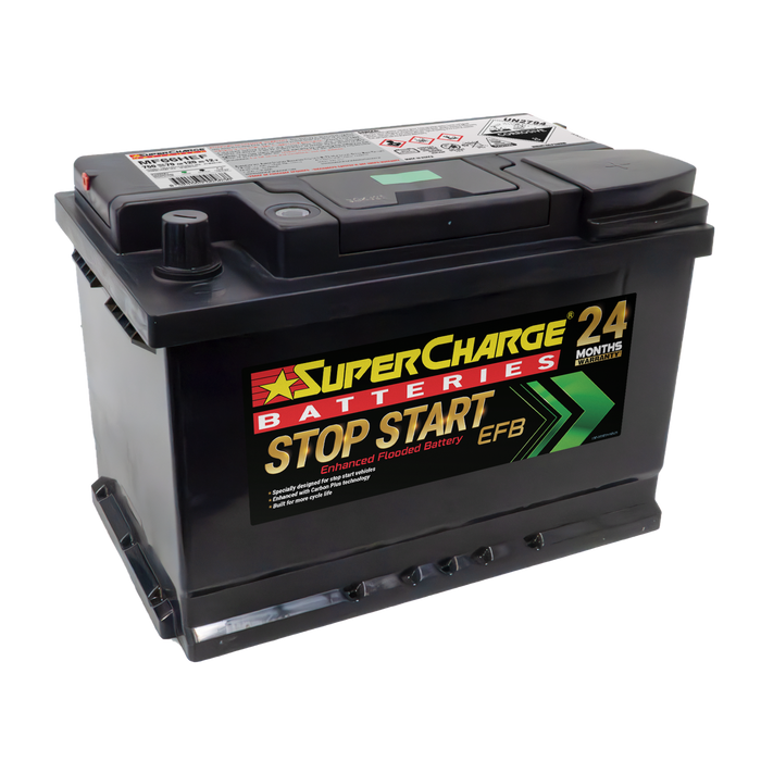 Supercharge MF66HEF / DIN65LH-EFB Stop-Start Battery