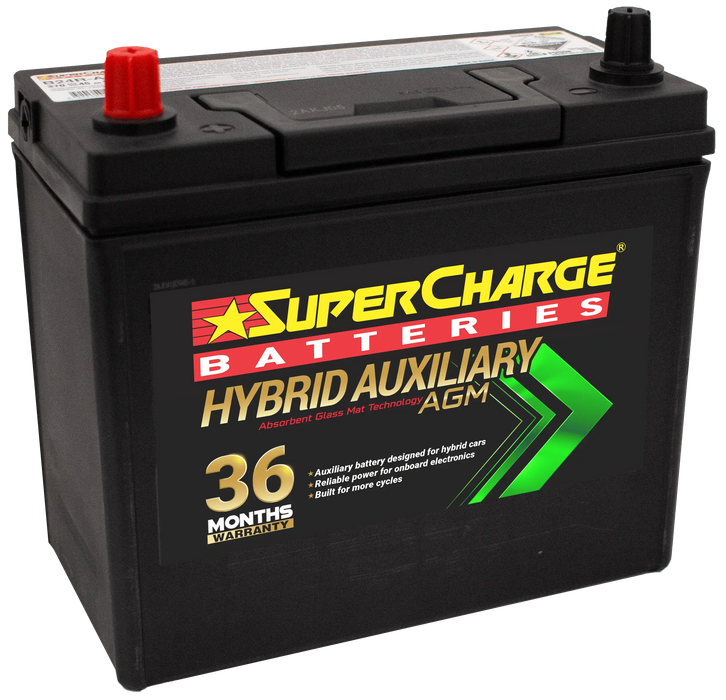 Supercharge B24R-AGM Prius Hybrid Auxiliary Battery