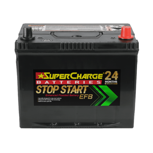 Supercharge MFD26EF / S95 EFB Battery - 680 CCA