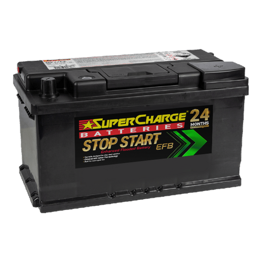 Supercharge MF77HEF EFB stop start battery 