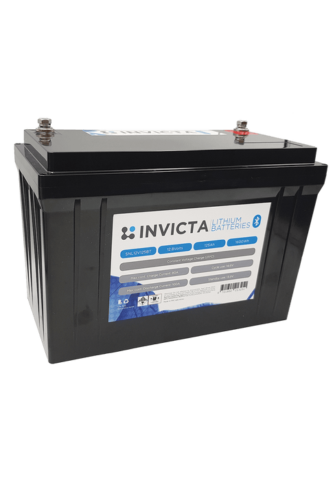 Invicta 125Ah 12V Lithium Battery