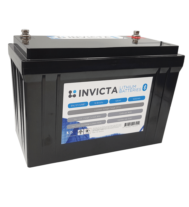 Invicta 125Ah 12V Lithium Battery