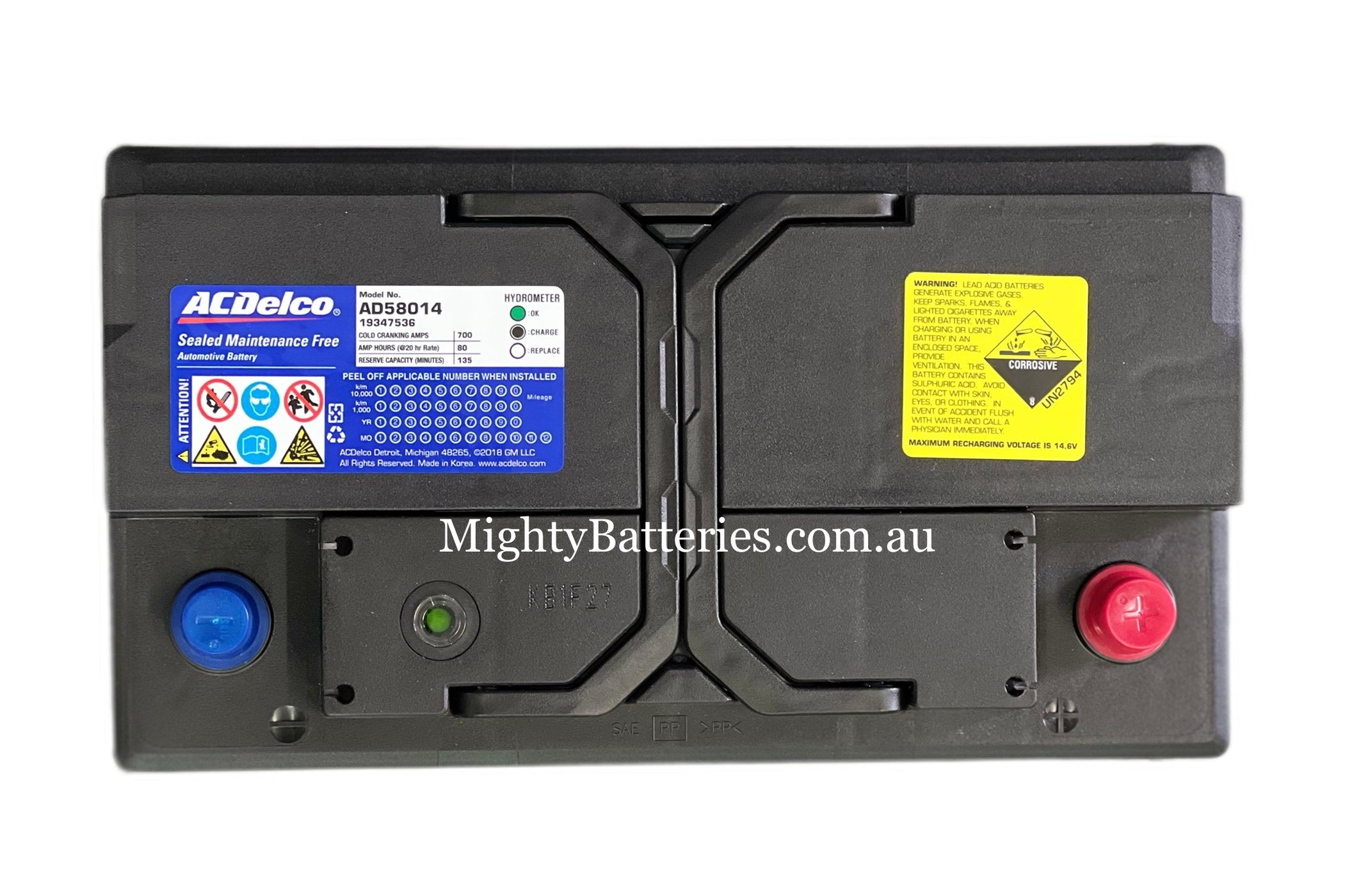 ACDelco DIN75L / AD58014 / 5372 Battery - 700CCA — Mighty Batteries