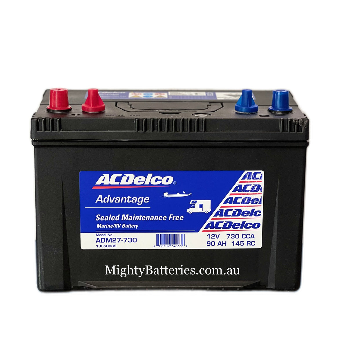 ACDelco ADM27730 / M70 730CCA Marine Battery — Mighty Batteries
