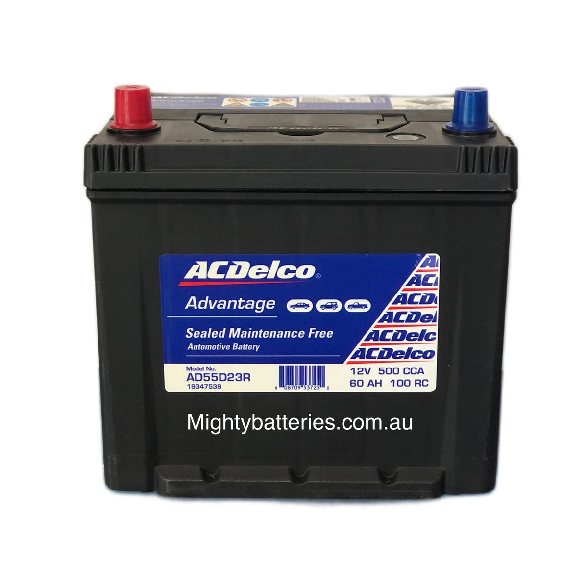 ACDelco 55D23R / 2543 – 500CCA Battery — Mighty Batteries