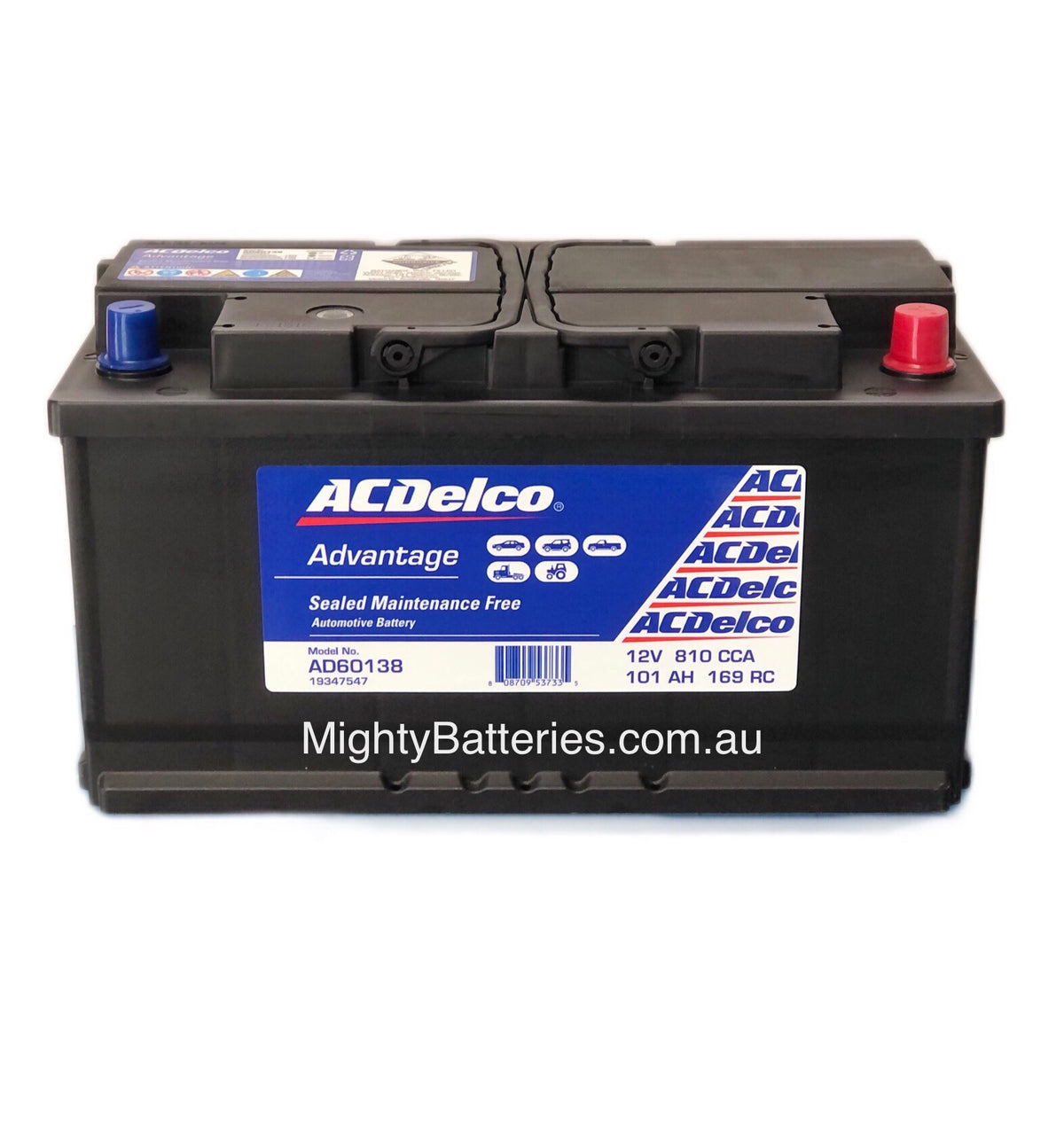 ACDelco DIN85LH / AD60138 / 3884 Battery – 810CCA — Mighty Batteries