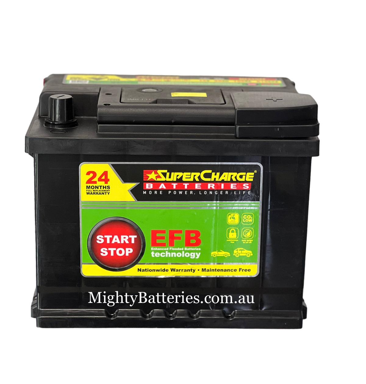 Supercharge MF55HEF EFB Stop-Start Battery — Mighty Batteries