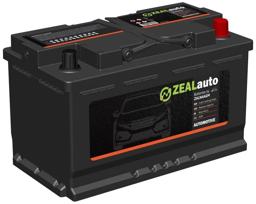 Zeal LN3 AGM / DIN65LH AGM Battery - 12V 760 CCA Battery
